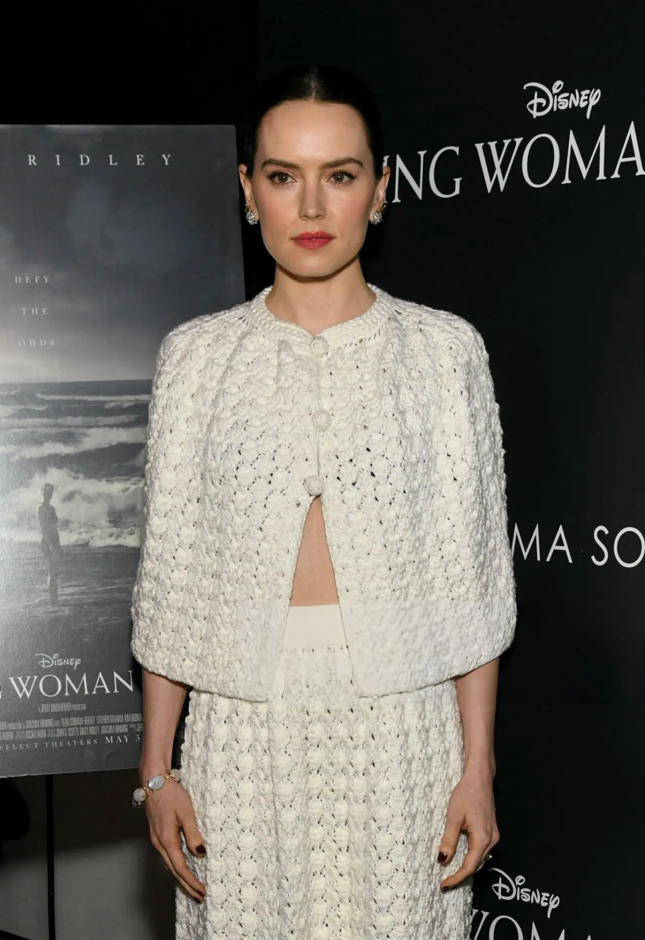 DAISY RIDLEY AT YOUNG WOMAN AND THE SEA SPECIAL SCREENING IN NEW YORK